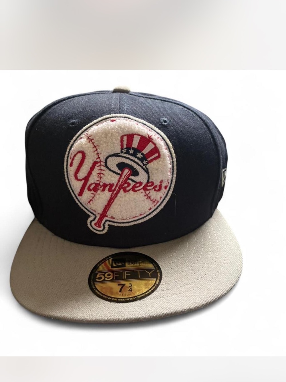 New Era Yankees Navy and Gray 59FIFTY Fitted Cap